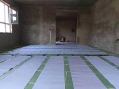 电热膜喀什代理商施工现场